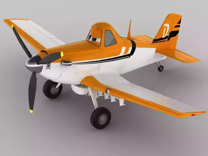 Dusty Crophopper 3D model