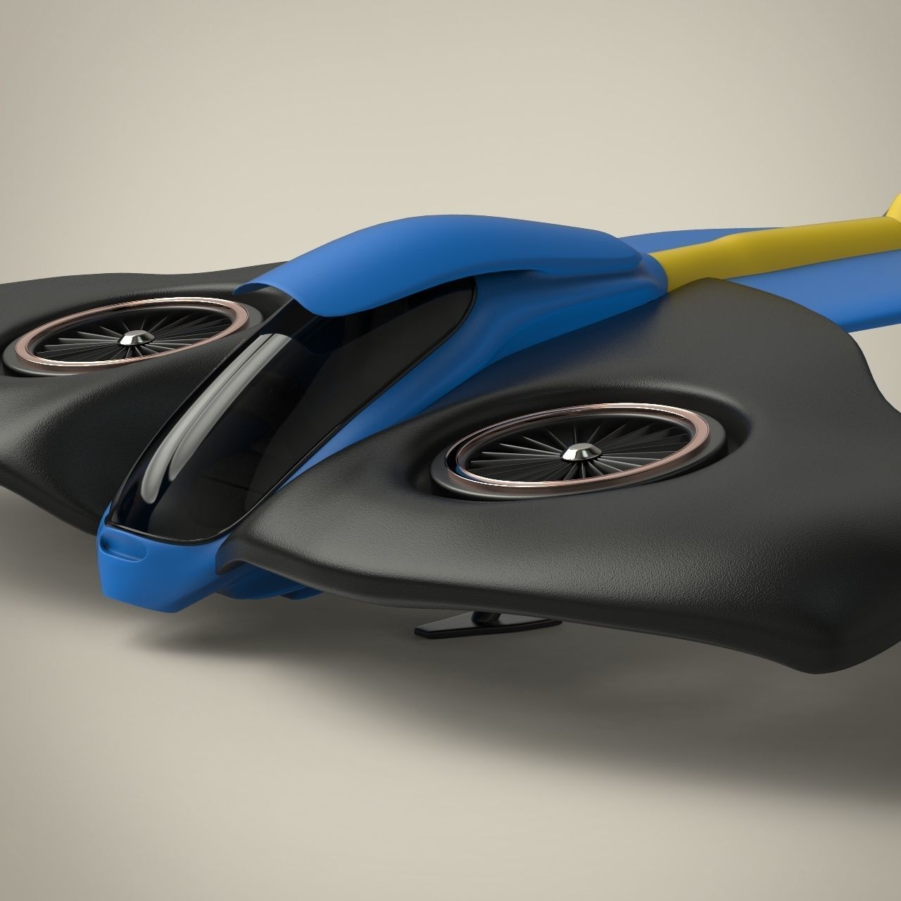 Aircraft toy airplane 3D model_3