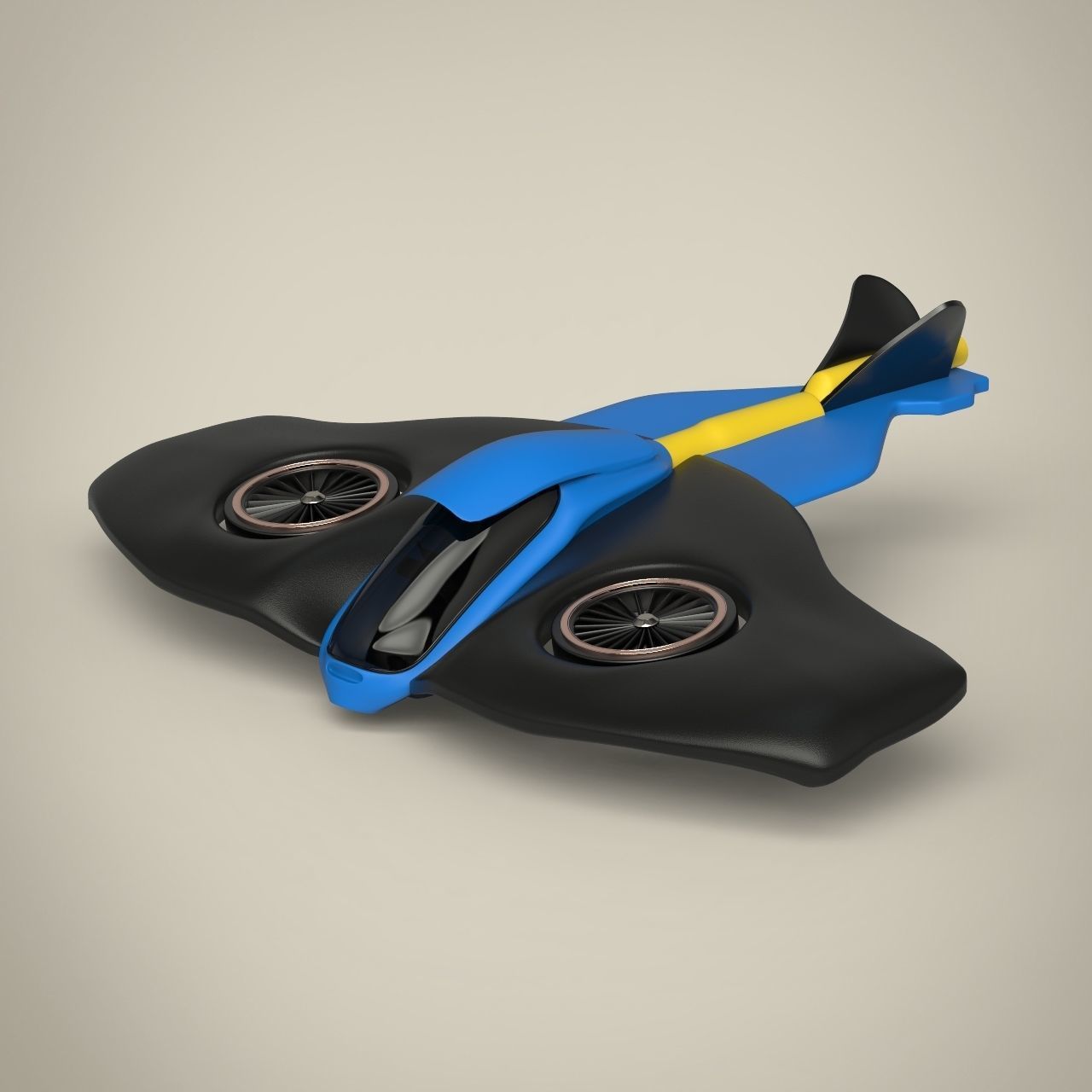 Aircraft toy airplane 3D model_1