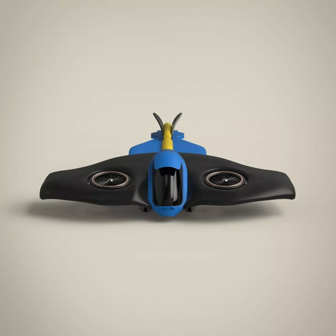 Aircraft toy airplane 3D model_0