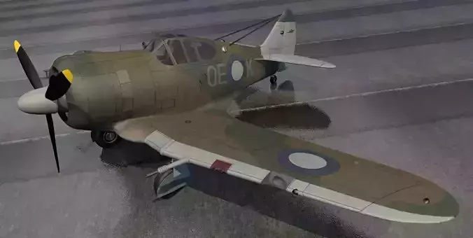 Commonwealth CA-12 Boomerang 3D model