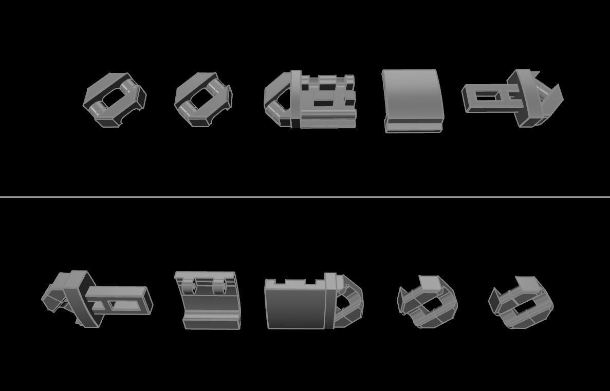 Cuban Chain Link Box Style 8MM WIDTH 3D print model_14