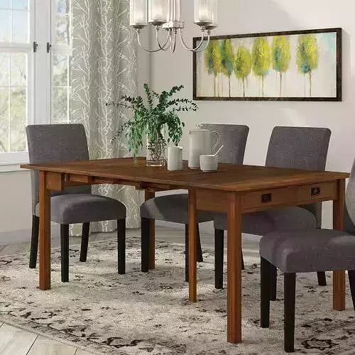 Berkshire Extendable Rubberwood Dining Table