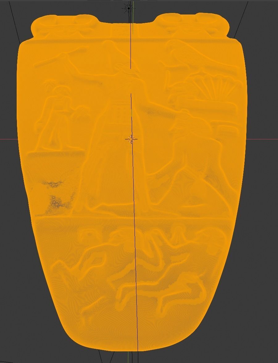 Narmer Palette 3D print model_5