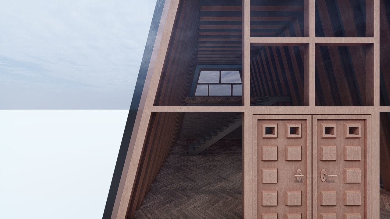Cabin Alt 1 3D model_2