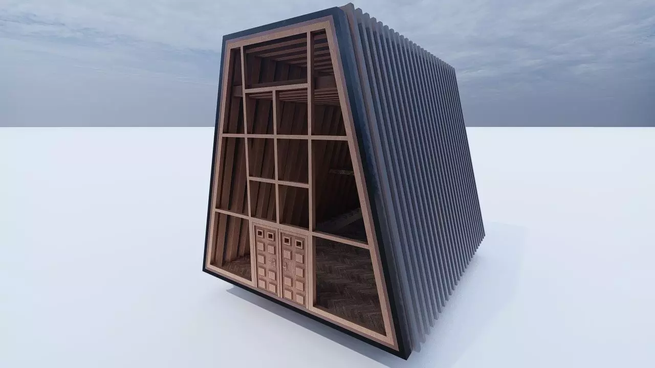 Cabin Alt 1 3D model_0