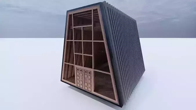 Cabin Alt 1 3D model