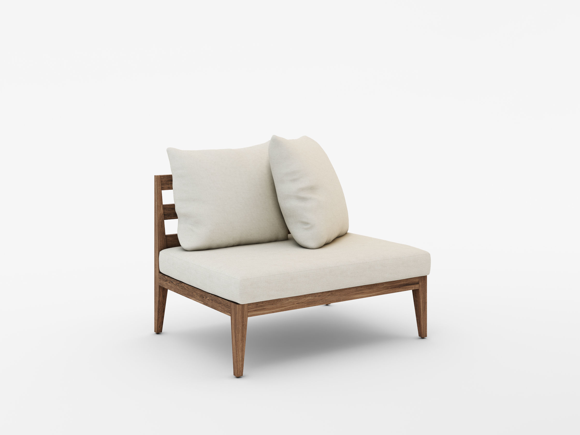 WEST ELM JARDINE OUTDOOR FURNITURE SET 3D model_9
