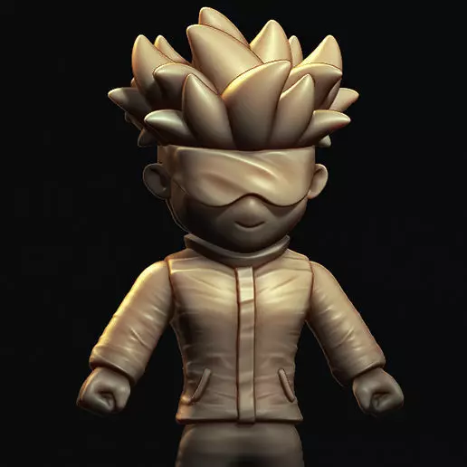 Gojou Satoru  JUJUTSU KAISEN Chibi 3D print model_0