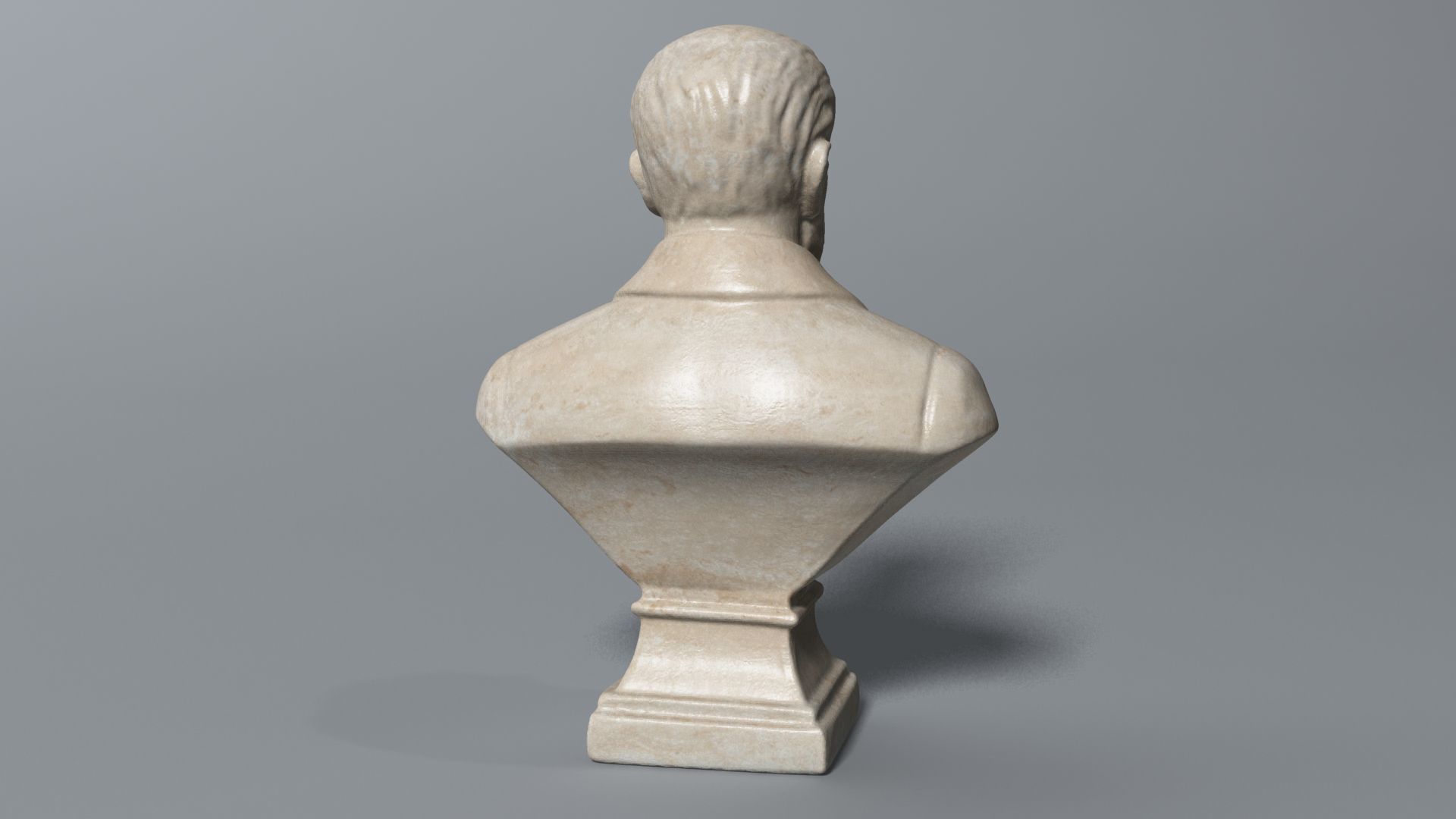Zola Bust 3D model_3