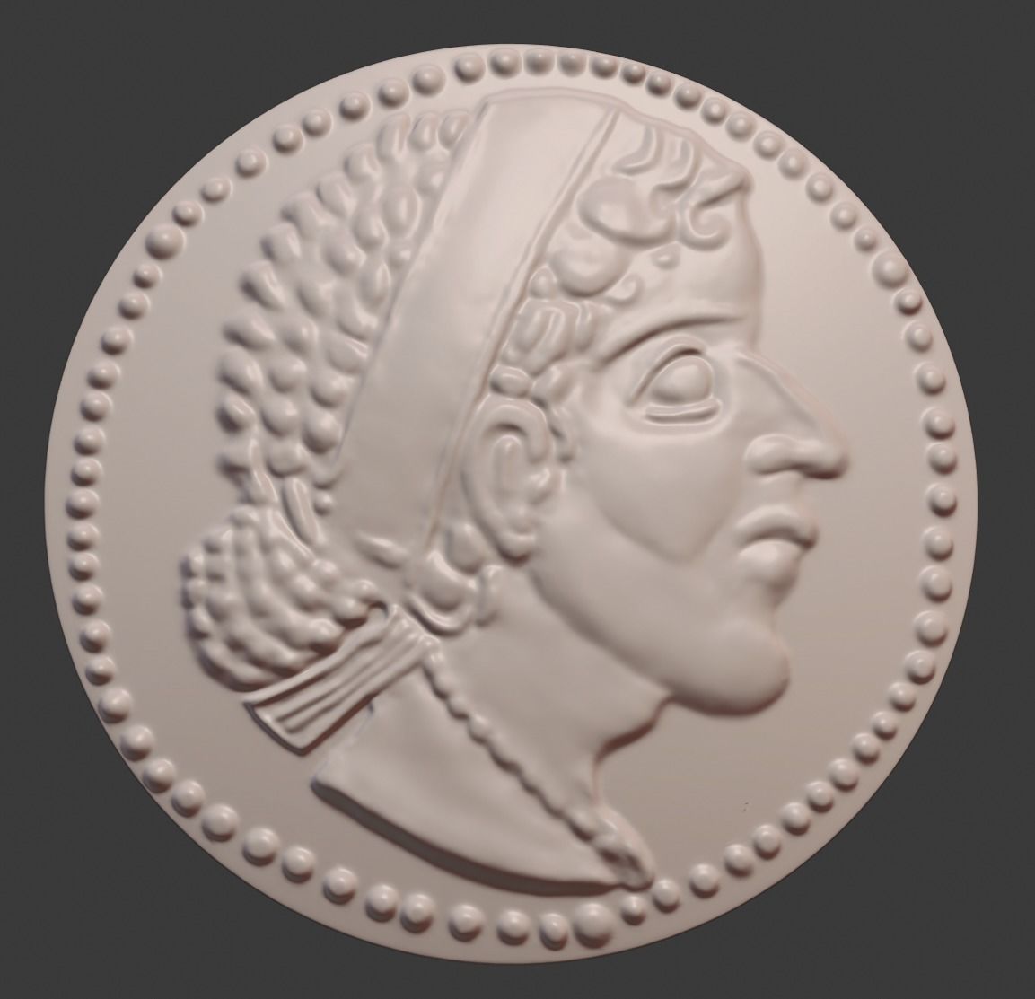 Egyptian coin - 3d printing 3D print model_3