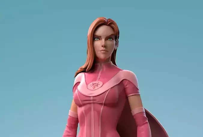 Atom Eve from  invincible 3D print model