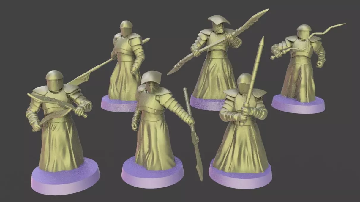 Star wars legion snooke Praetorian guard 3D print model