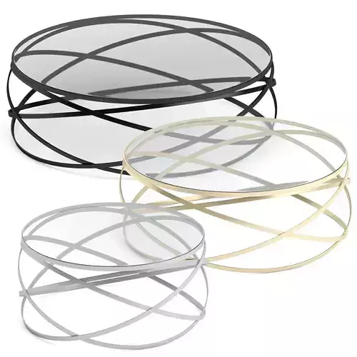 Roche Bobois Evol coffee tables