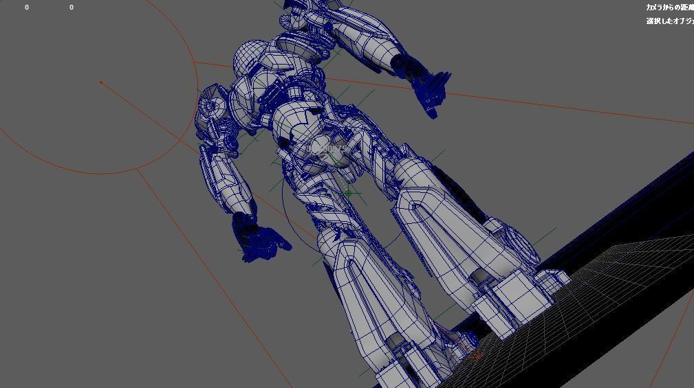 sci robot 3D model_5