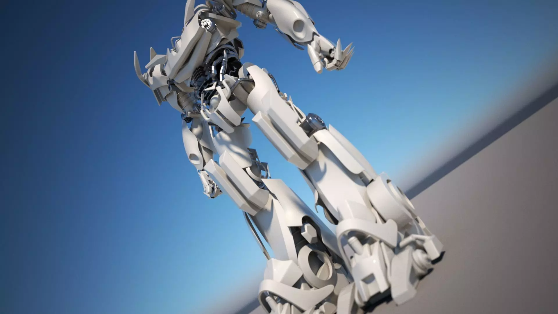 sci robot 3D model_0