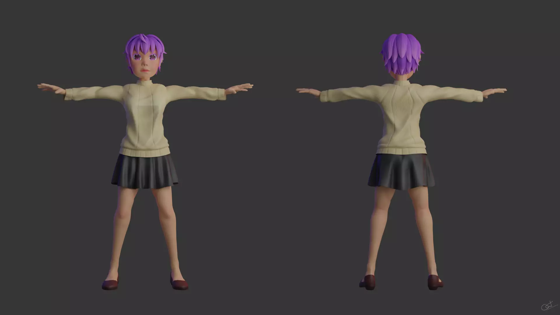 3d Character 06  3D model_0