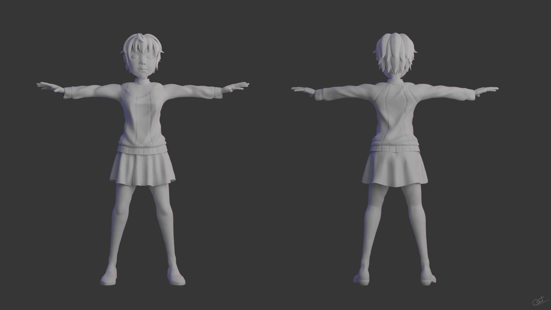 3d Character 06  3D model_2