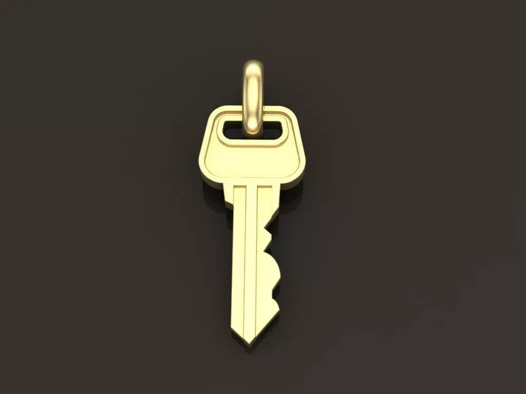 Key Pendant Style 2 3D print model_0