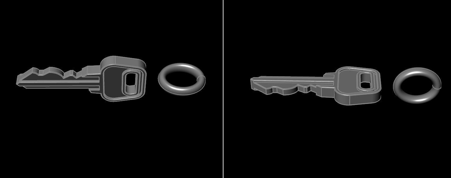 Key Pendant Style 2 3D print model_12