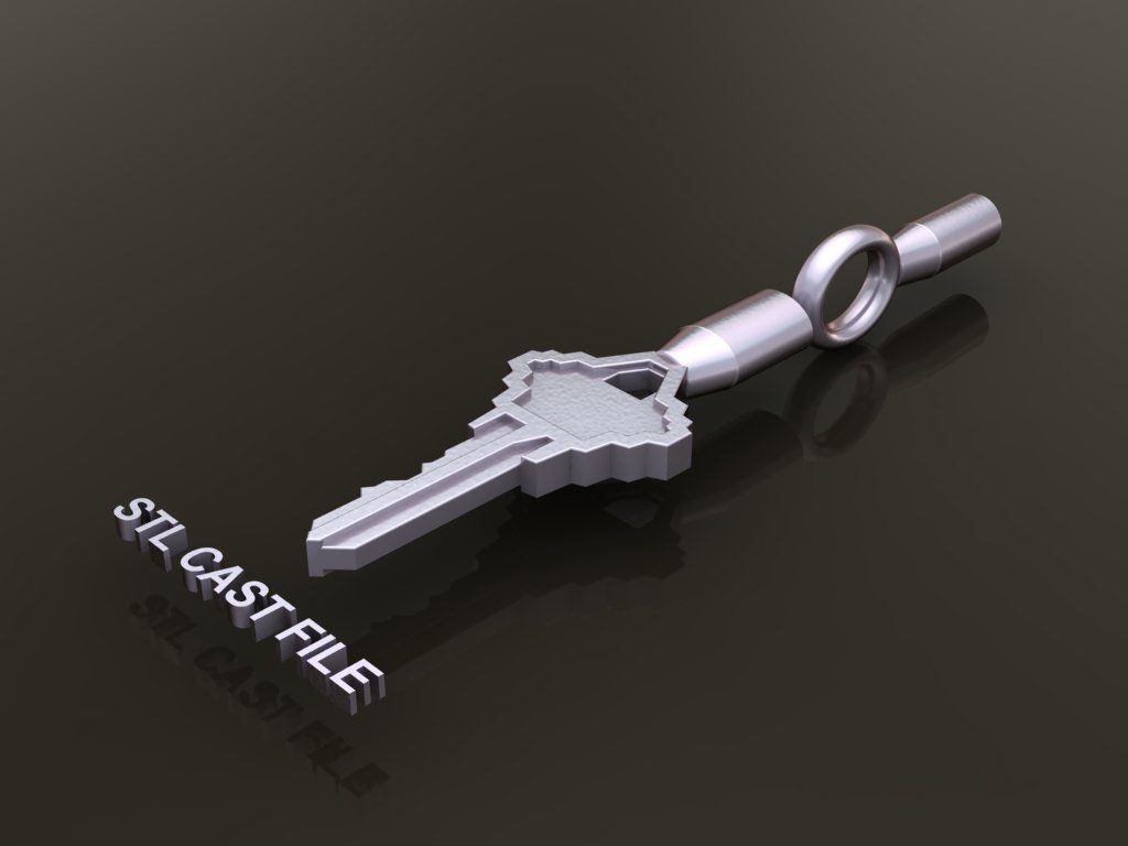 Key Pendant Style 3 3D print model_5