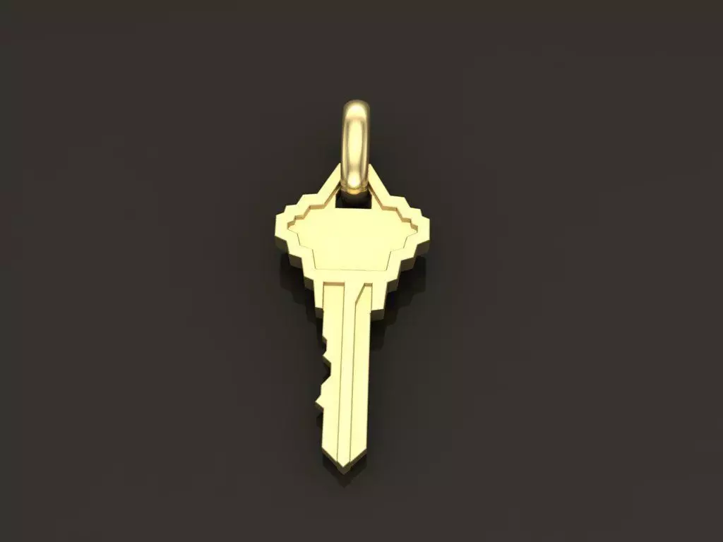Key Pendant Style 3 3D print model_0