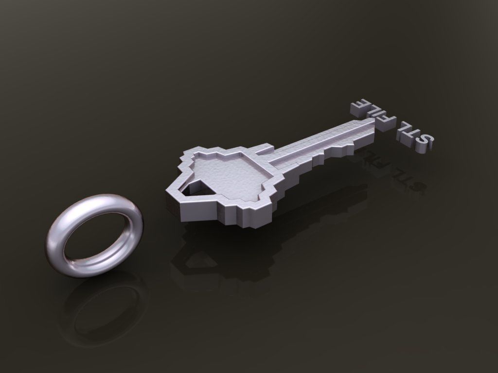 Key Pendant Style 3 3D print model_6