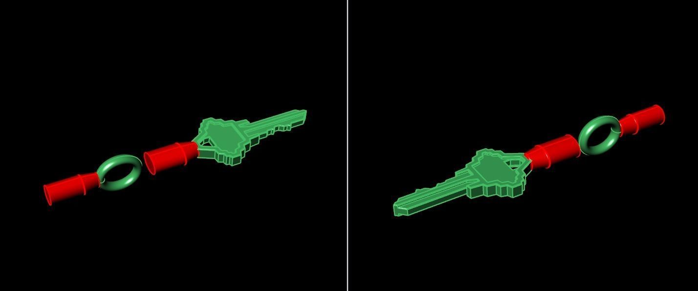 Key Pendant Style 3 3D print model_10