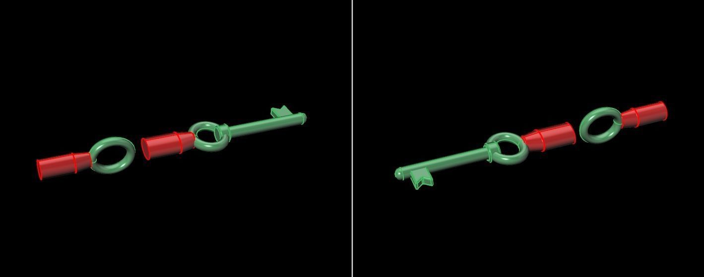 Key Pendant Style 4 3D print model_10