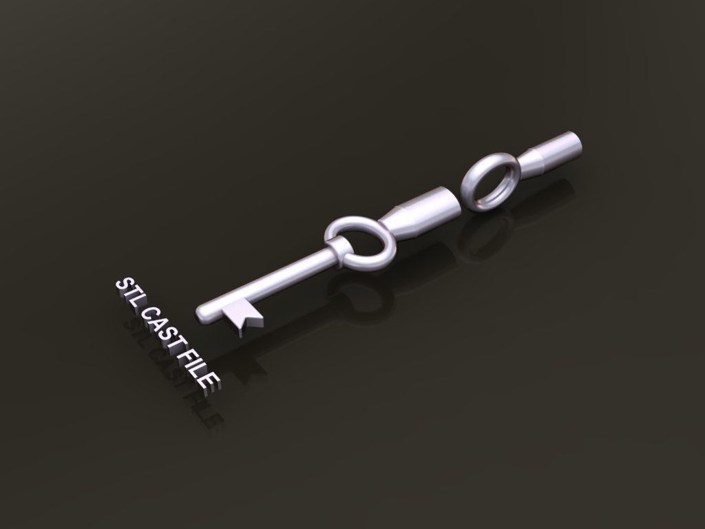 Key Pendant Style 4 3D print model_6