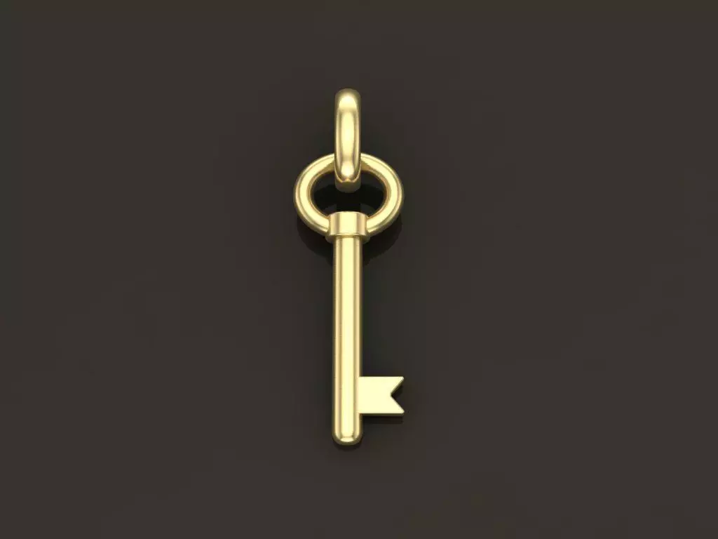 Key Pendant Style 4 3D print model_0