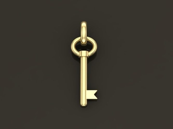 Key Pendant Style 4 3D print model