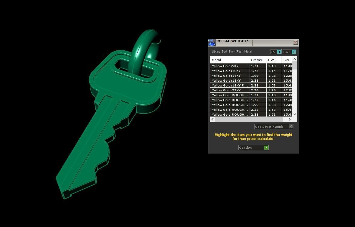 Key Pendant Mix Style 3D print model_18
