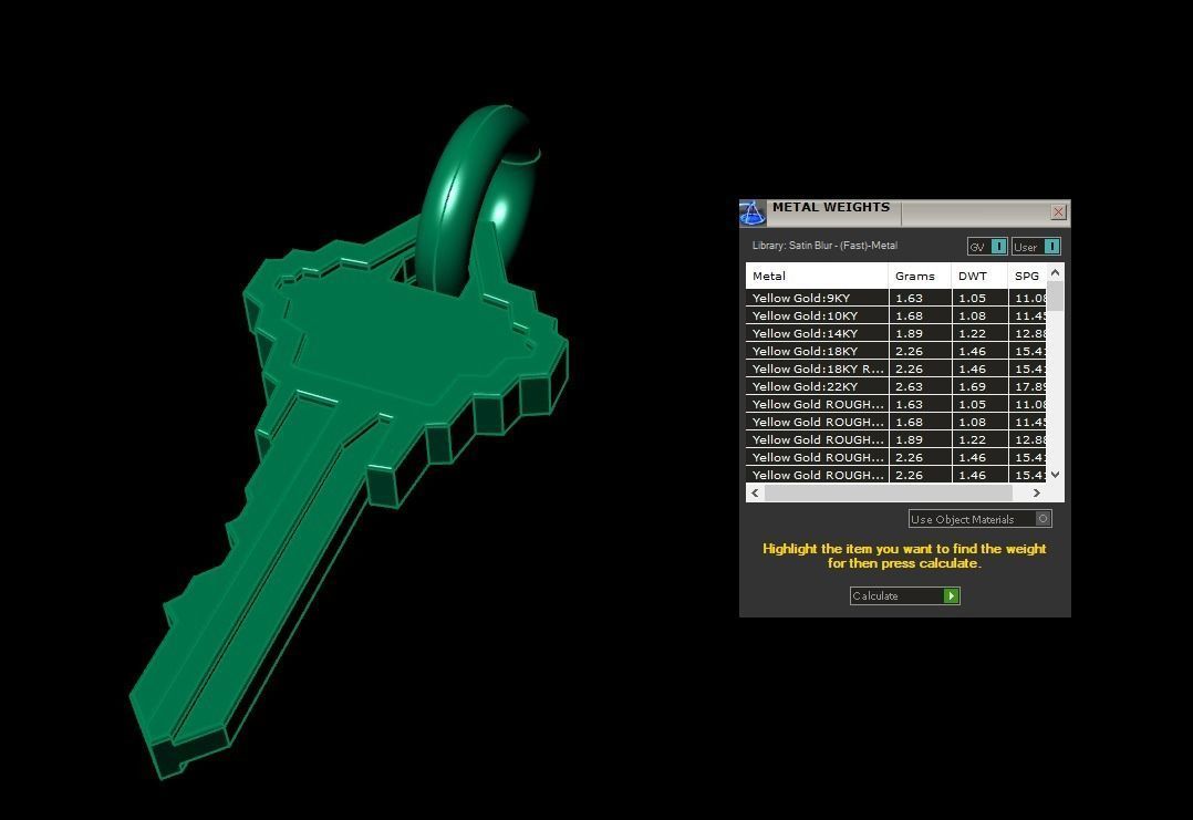 Key Pendant Mix Style 3D print model_17