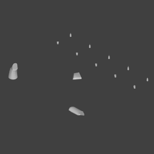 Dimetrodon Loomisi Right Arm STL 3D print model_8