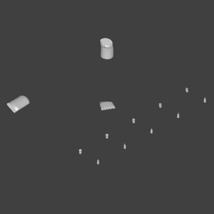 Dimetrodon Loomisi Right Arm STL 3D print model_10