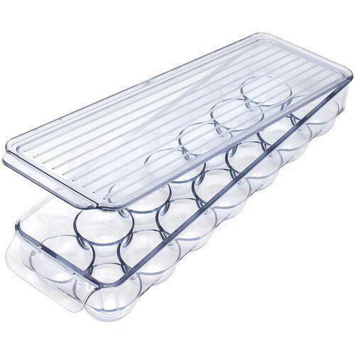 Clear Benefield Refrigerator and Freezer Organizer Bins 3D model_6