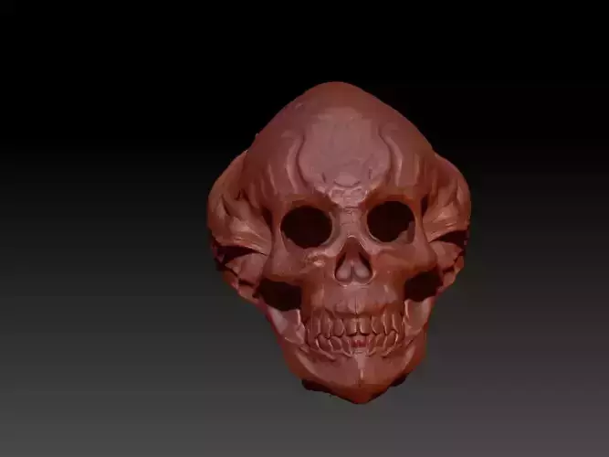 Demon Skull 3D model