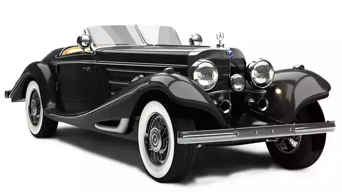 Mercedes Benz 540K 3D model