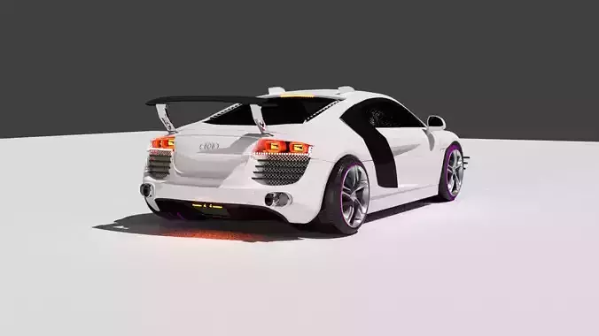 Audi R8 ETron modified