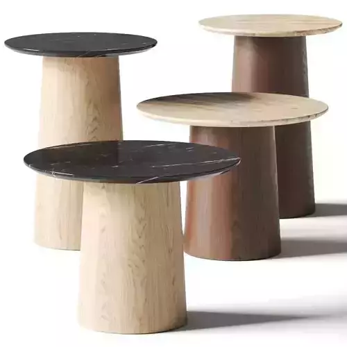 Stahnl Band Spule Coffee and Side Tables 3D model