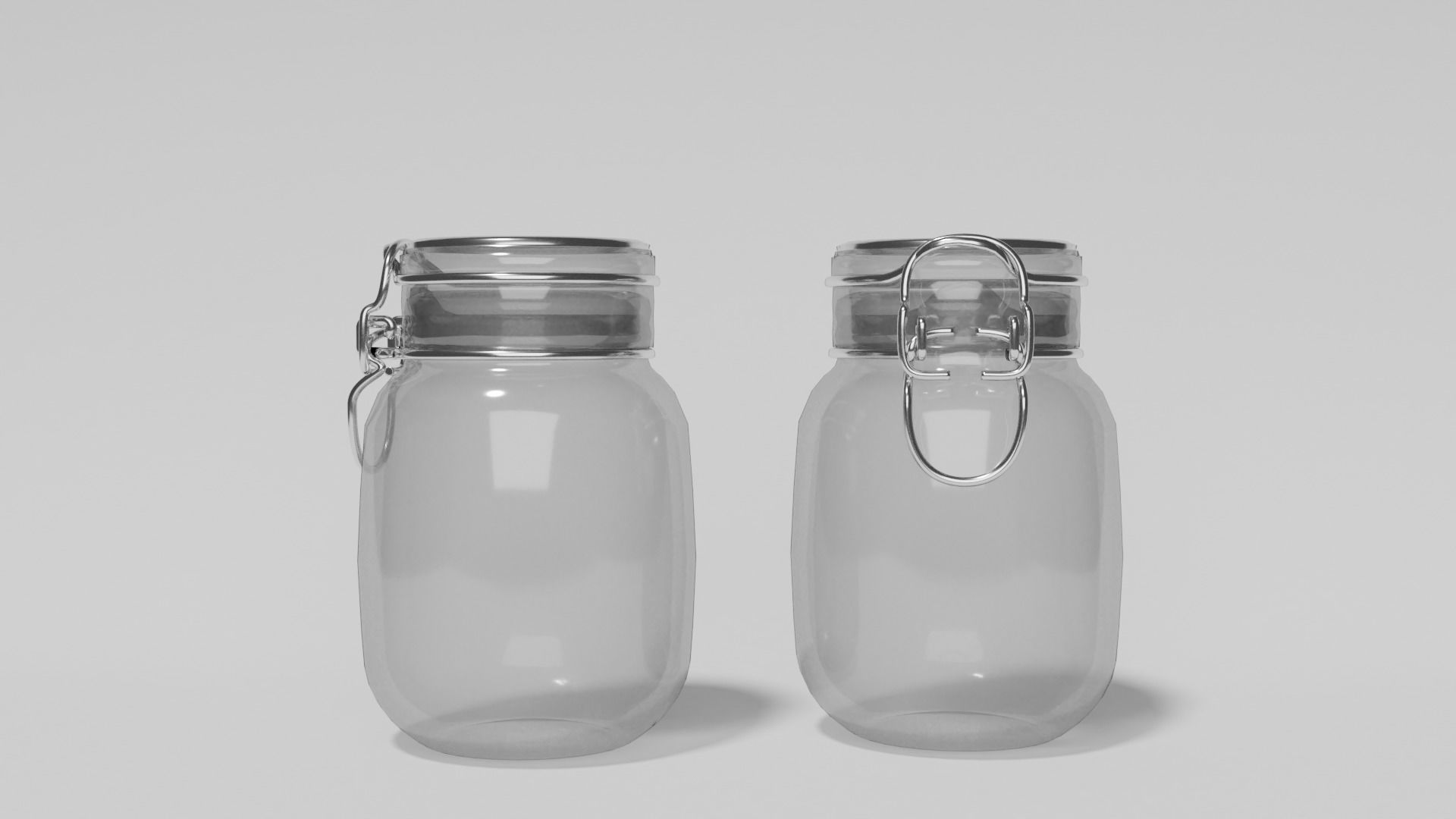 JAR 3D Model water bottle 3D model_1