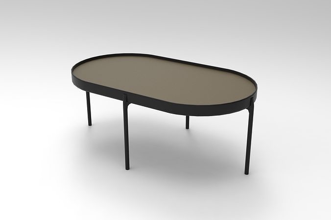 Cafe Table NoNo 3D model
