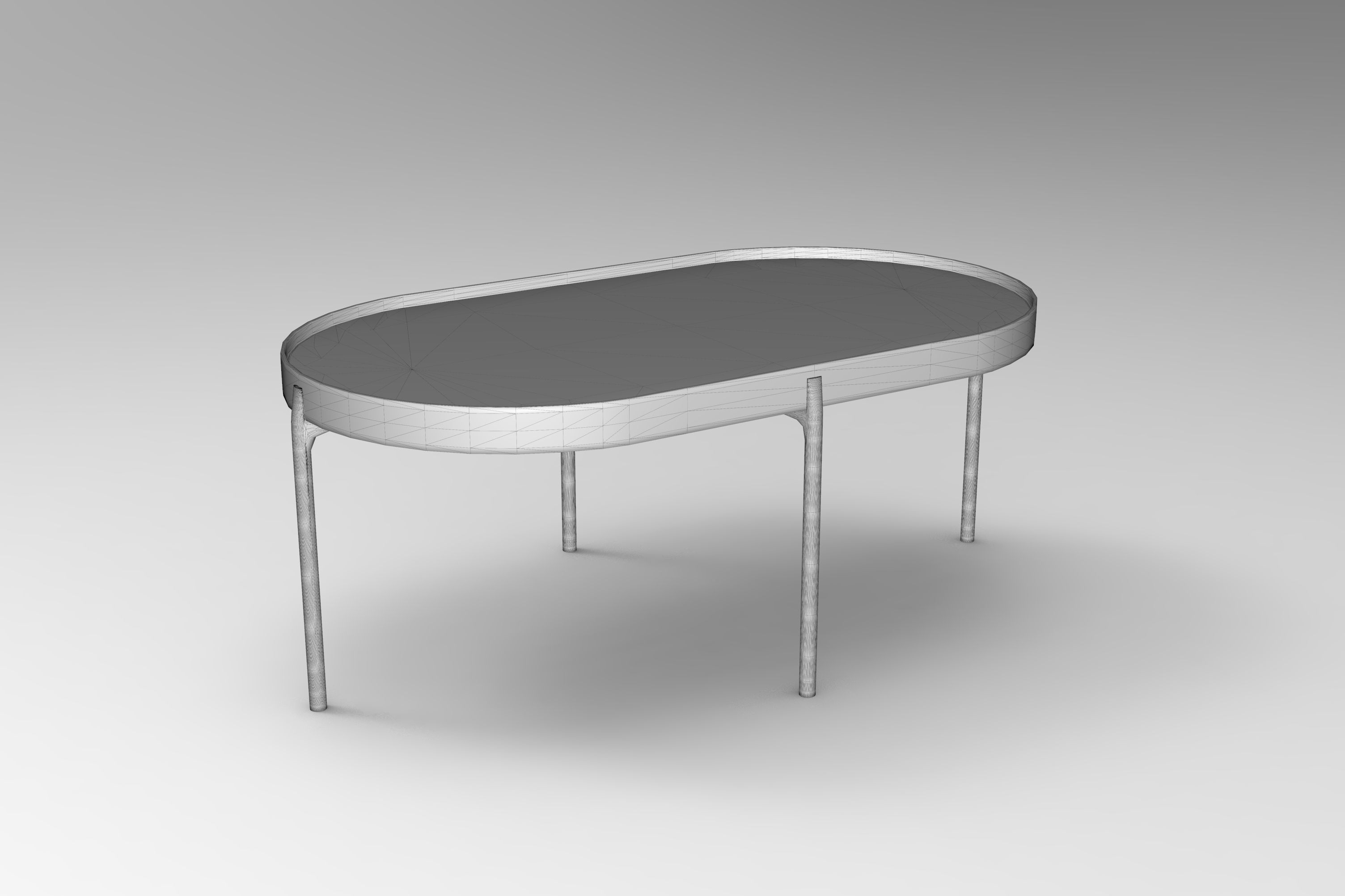 Cafe Table NoNo 3D model_5