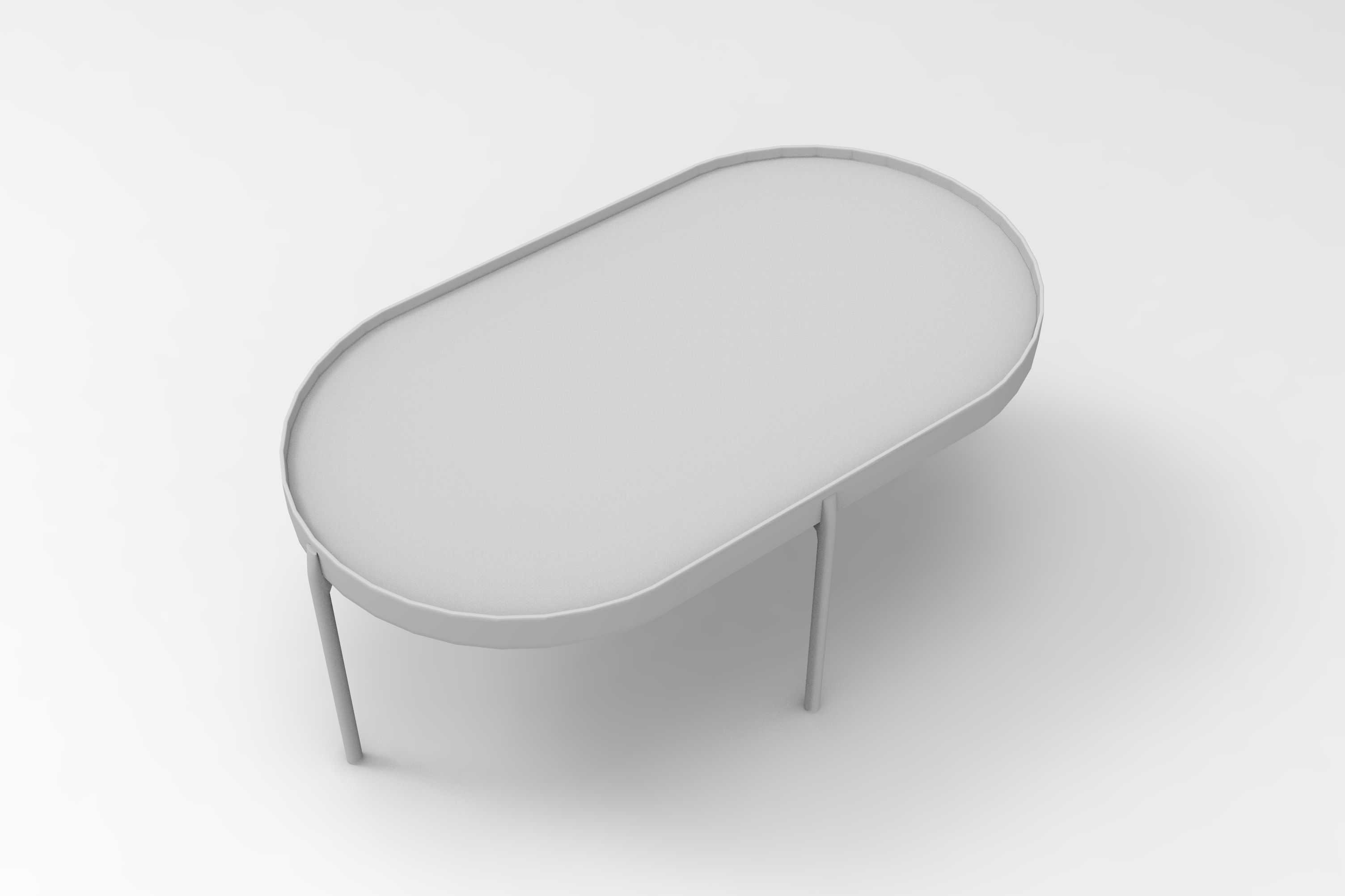 Cafe Table NoNo 3D model_7