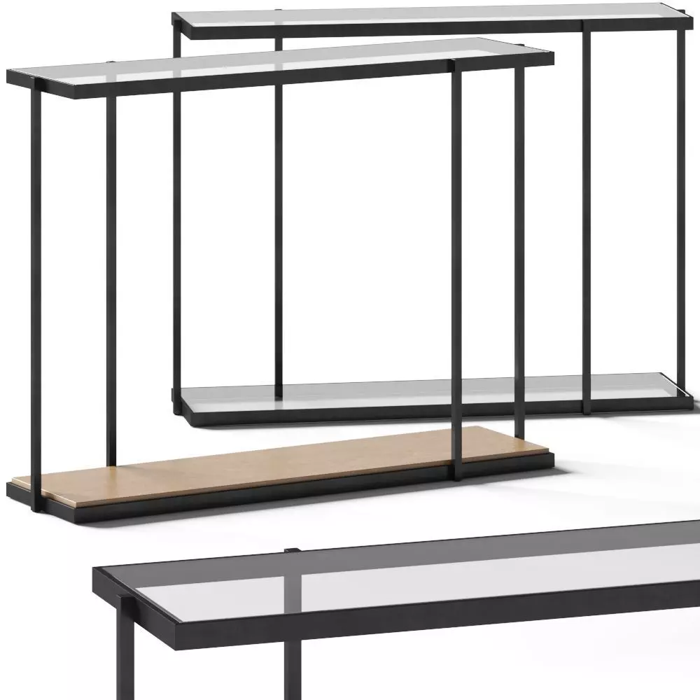 Duvivier Canapes Rio Console Table 3D model_0