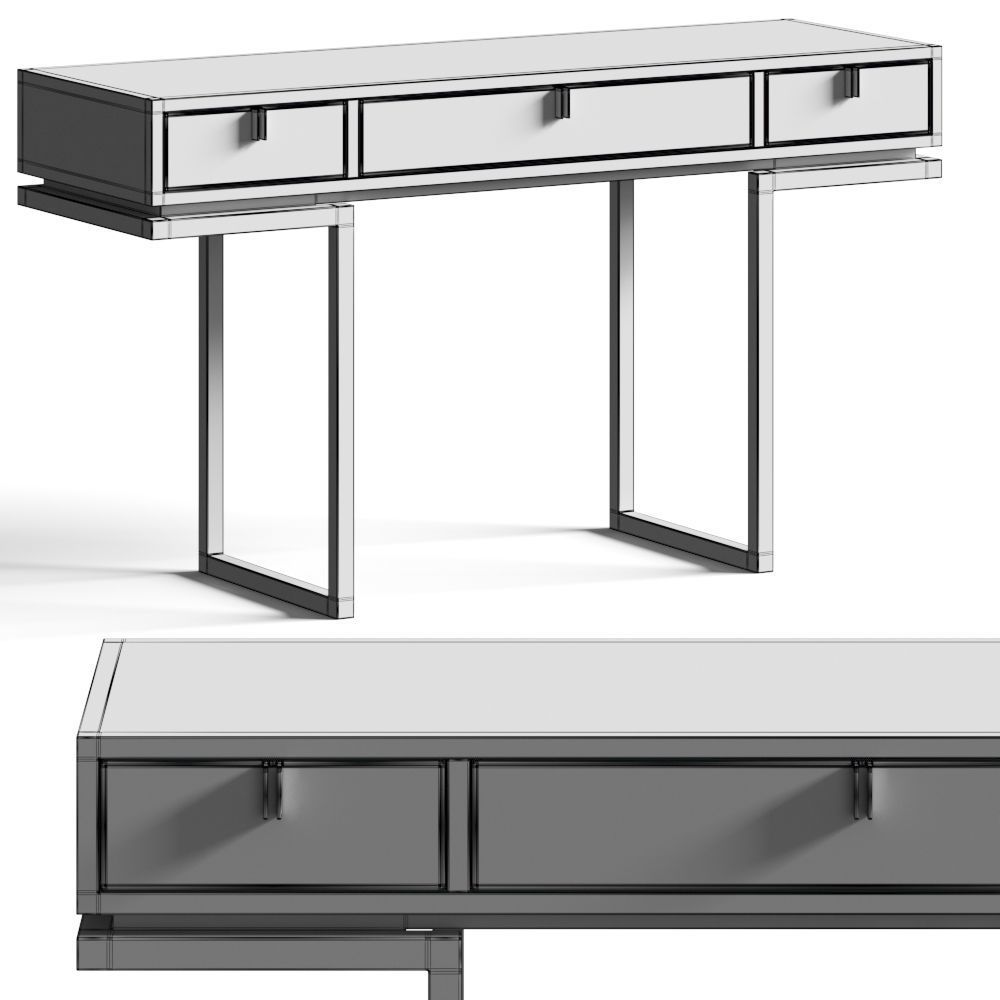 Frato Deville Console Table 3D model_1