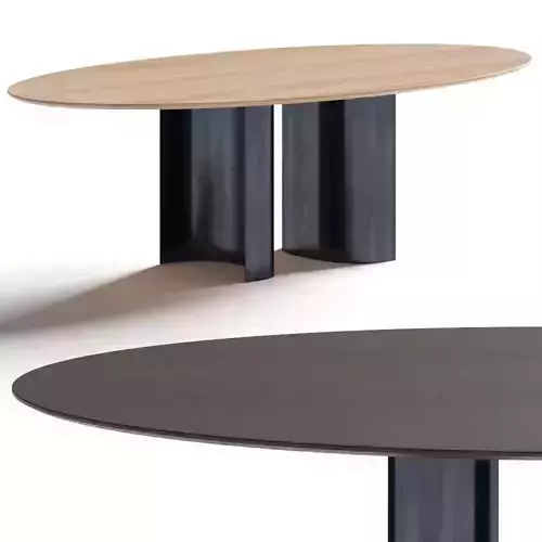 Porro Jeff Dining Table 3D model