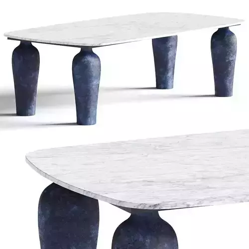 Gervasoni Moon 33 Dining Table 3D model
