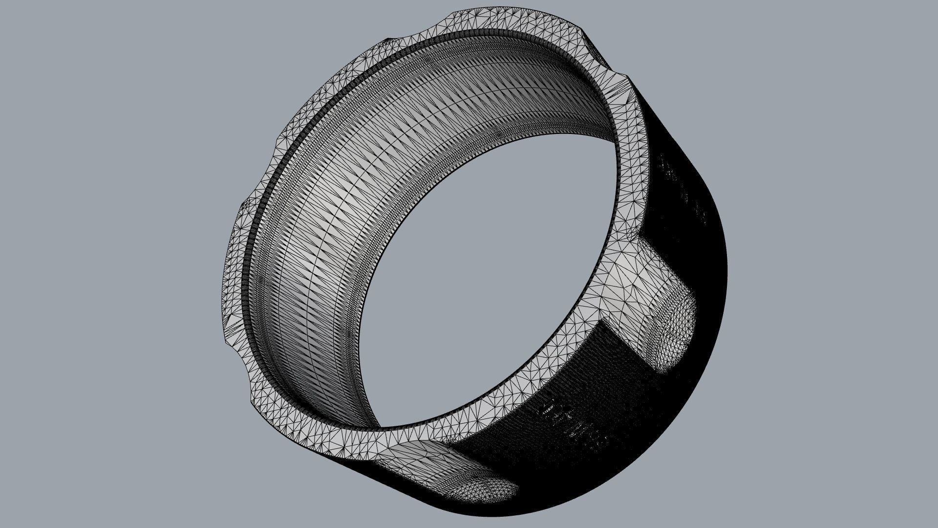 Ring Revolver  3D print model_8